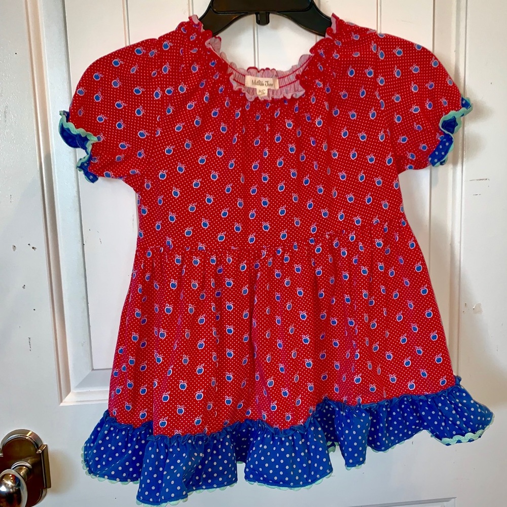 Matilda Jane girls size 10 pink knit top